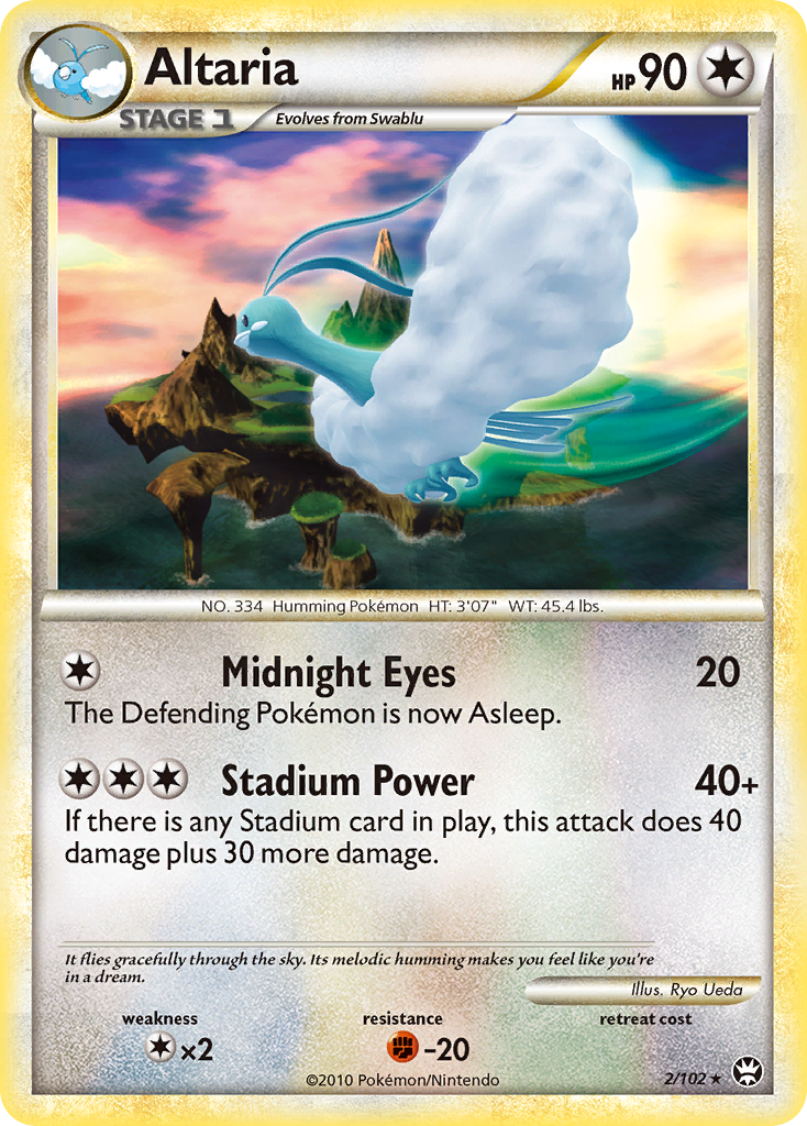 Altaria (2/102) [HeartGold & SoulSilver: Triumphant] - Card Brawlers | Quebec | Canada | Yu-Gi-Oh!