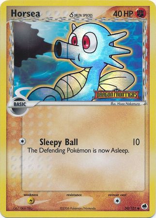 Horsea (50/101) (Delta Species) (Stamped) [EX: Dragon Frontiers] - Card Brawlers | Quebec | Canada | Yu-Gi-Oh!