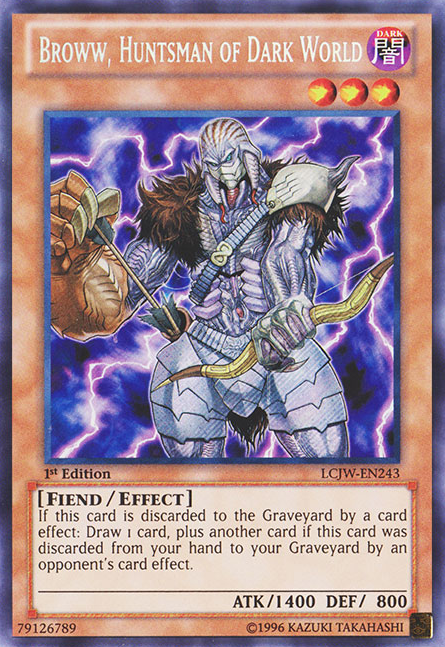 Broww, Huntsman of Dark World [LCJW-EN243] Secret Rare - Card Brawlers | Quebec | Canada | Yu-Gi-Oh!