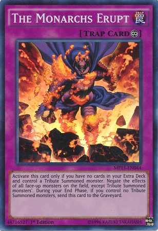 The Monarchs Erupt [MP15-EN044] Super Rare - Yu-Gi-Oh! - Card Brawlers | Quebec | Canada |