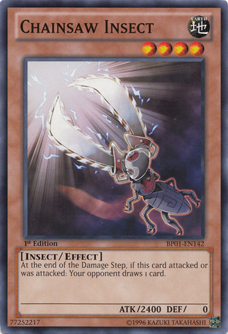 Chainsaw Insect [BP01-EN142] Common - Card Brawlers | Quebec | Canada | Yu-Gi-Oh!