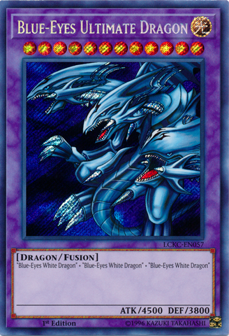 Blue-Eyes Ultimate Dragon [LCKC-EN057] Secret Rare - Card Brawlers | Quebec | Canada | Yu-Gi-Oh!