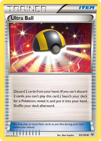 Ultra Ball (93/108) [XY: Roaring Skies] - Card Brawlers | Quebec | Canada | Yu-Gi-Oh!