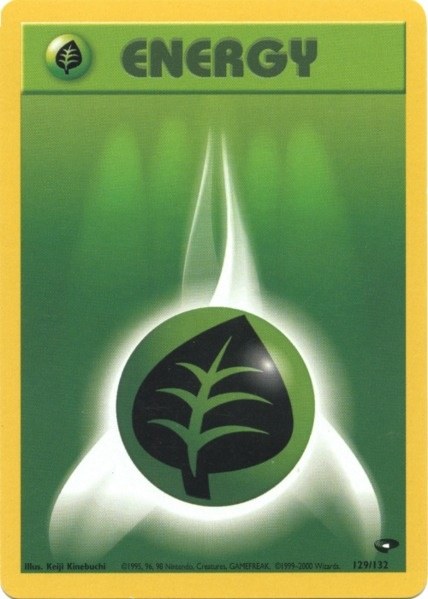 Grass Energy (129/132) [Gym Challenge Unlimited] - Card Brawlers | Quebec | Canada | Yu-Gi-Oh!