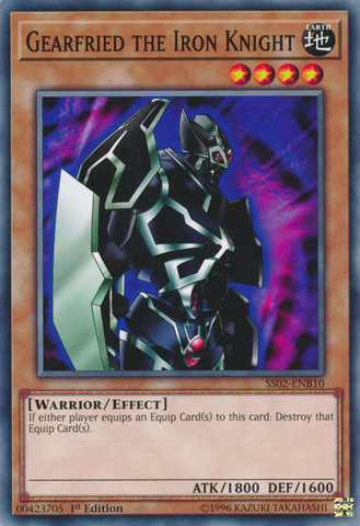 Gearfried the Iron Knight [SS02-ENB10] Common - Yu-Gi-Oh! - Card Brawlers | Quebec | Canada |