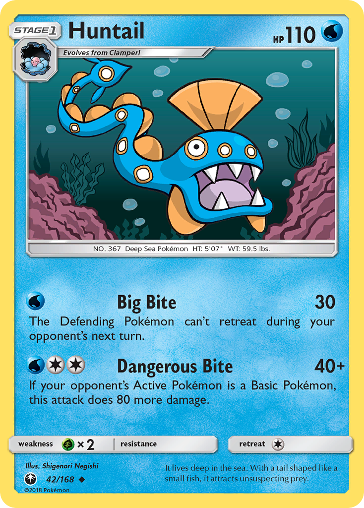 Huntail (42/168) [Sun & Moon: Celestial Storm] - Card Brawlers | Quebec | Canada | Yu-Gi-Oh!