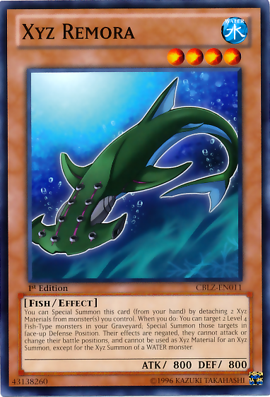 Xyz Remora [CBLZ-EN011] Common - Card Brawlers | Quebec | Canada | Yu-Gi-Oh!