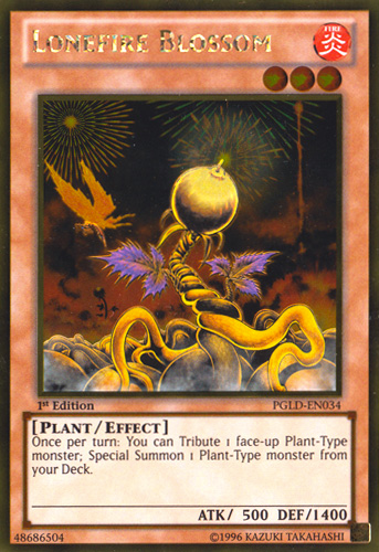 Lonefire Blossom [PGLD-EN034] Gold Rare - Yu-Gi-Oh! - Card Brawlers | Quebec | Canada |