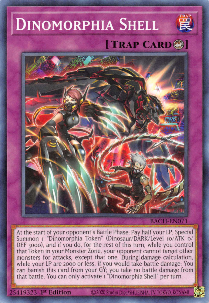 Dinomorphia Shell [BACH-EN071] Common - Card Brawlers | Quebec | Canada | Yu-Gi-Oh!