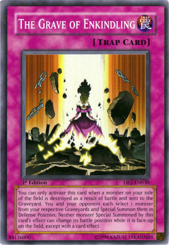 The Grave of Enkindling [DP2-EN030] Super Rare - Yu-Gi-Oh! - Card Brawlers | Quebec | Canada |