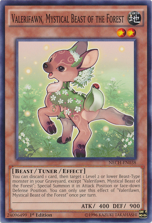 Valerifawn, Mystical Beast of the Forest [NECH-EN038] Common - Card Brawlers | Quebec | Canada | Yu-Gi-Oh!