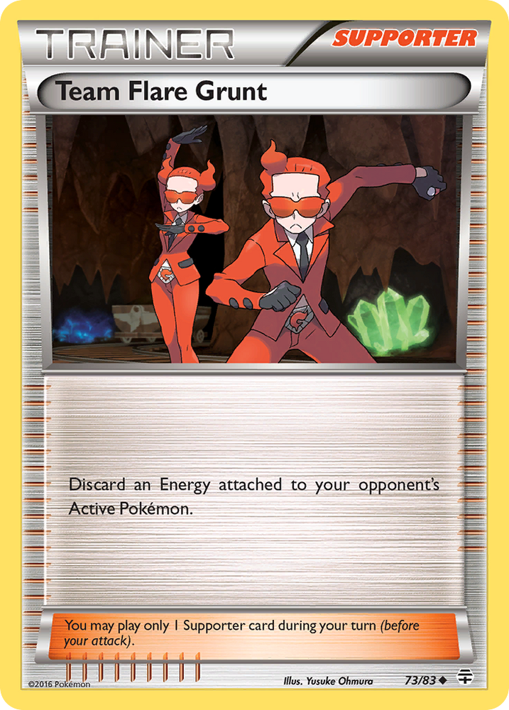 Team Flare Grunt (73/83) [XY: Generations] - Card Brawlers | Quebec | Canada | Yu-Gi-Oh!