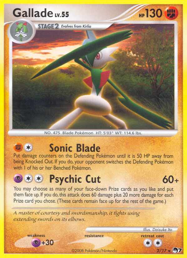 Gallade (2/17) [POP Series 7] - Card Brawlers | Quebec | Canada | Yu-Gi-Oh!