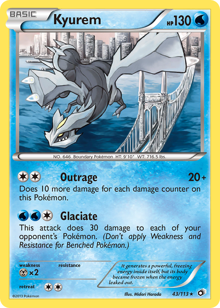 Kyurem (43/113) (Theme Deck Exclusive) [Black & White: Legendary Treasures] - Card Brawlers | Quebec | Canada | Yu-Gi-Oh!