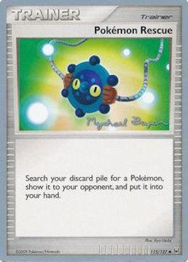 Pokemon Rescue (115/127) (Happy Luck - Mychael Bryan) [World Championships 2010] - Card Brawlers | Quebec | Canada | Yu-Gi-Oh!