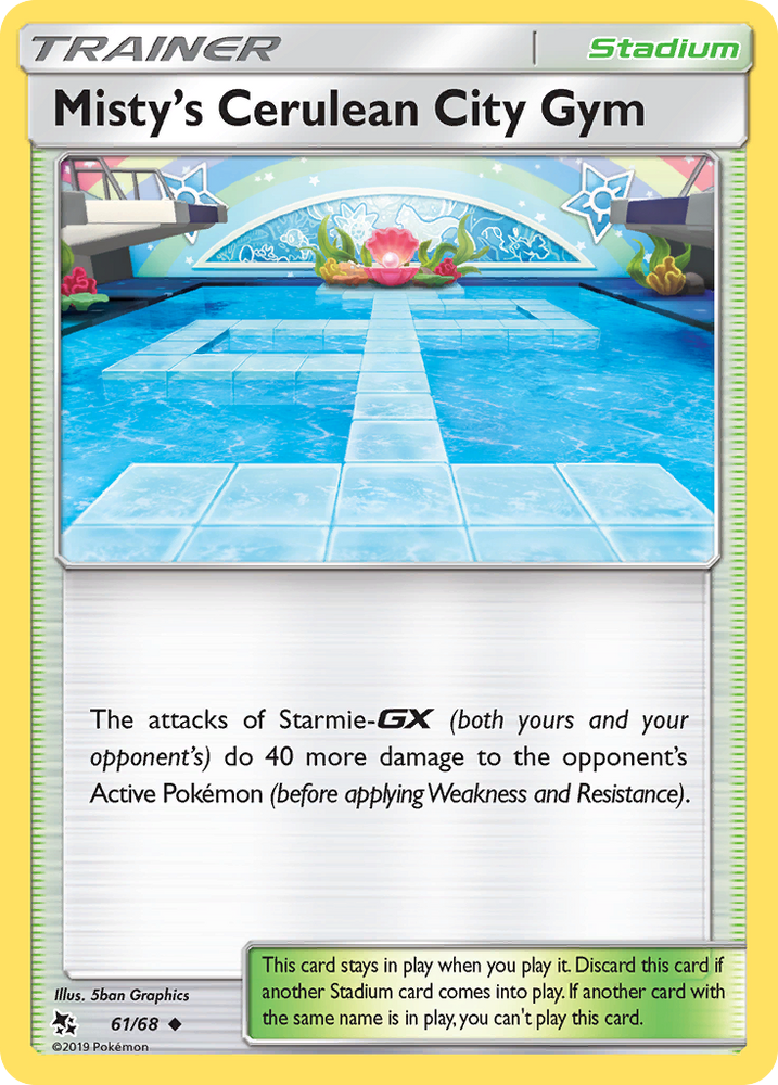 Misty's Cerulean City Gym (61/68) [Sun & Moon: Hidden Fates] - Card Brawlers | Quebec | Canada | Yu-Gi-Oh!