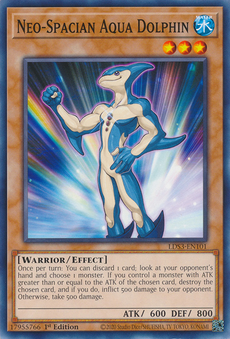 Neo-Spacian Aqua Dolphin [LDS3-EN101] Common - Card Brawlers | Quebec | Canada | Yu-Gi-Oh!