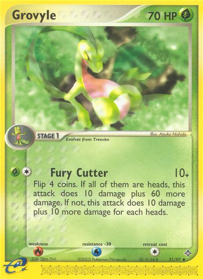 Grovyle (31/97) [EX: Dragon] - Card Brawlers | Quebec | Canada | Yu-Gi-Oh!