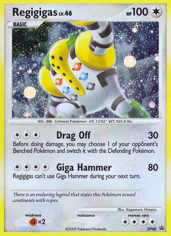 Regigigas (DP40) [Diamond & Pearl: Black Star Promos] - Card Brawlers | Quebec | Canada | Yu-Gi-Oh!