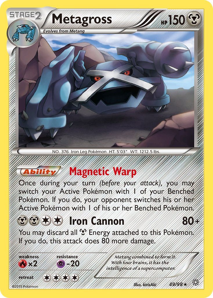 Metagross (49/98) (Theme Deck Exclusive) [XY: Ancient Origins] - Card Brawlers | Quebec | Canada | Yu-Gi-Oh!