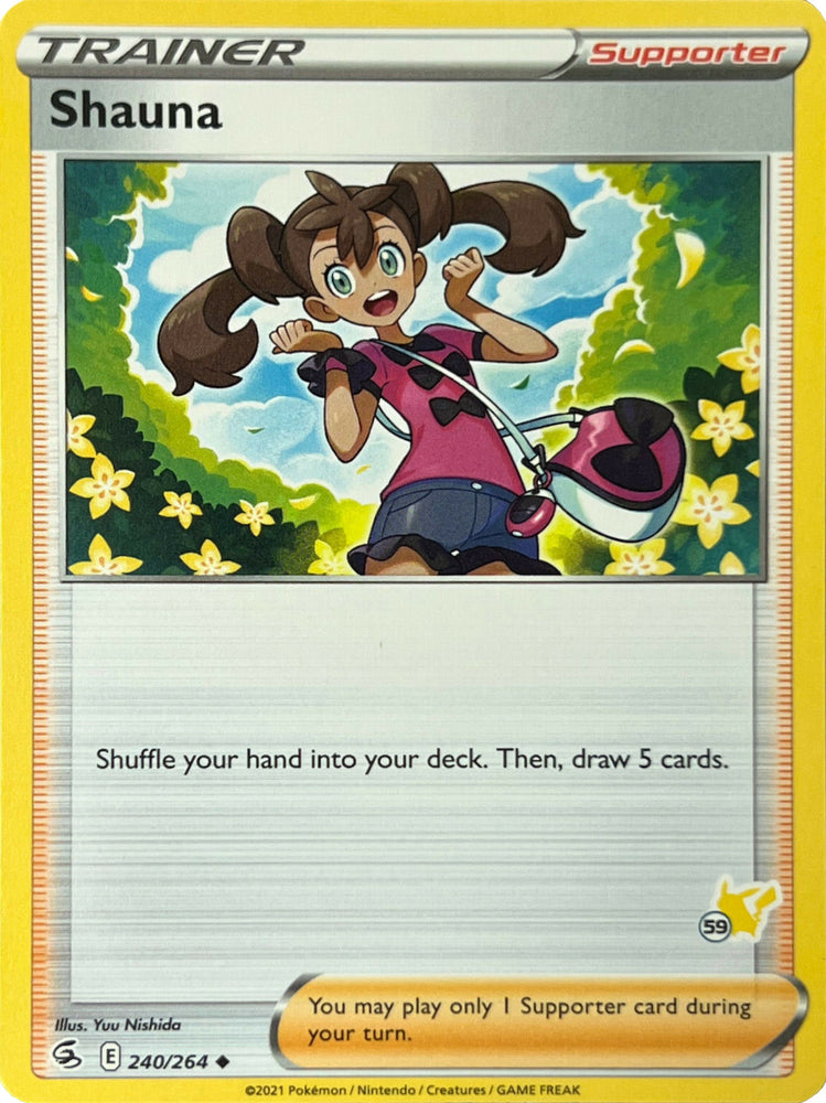 Shauna (240/264) (Pikachu Stamp #59) [Battle Academy 2022] - Card Brawlers | Quebec | Canada | Yu-Gi-Oh!