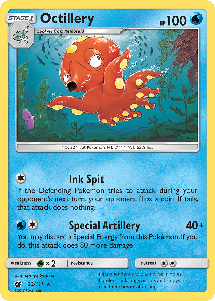 Octillery (23/111) [Sun & Moon: Crimson Invasion] - Card Brawlers | Quebec | Canada | Yu-Gi-Oh!