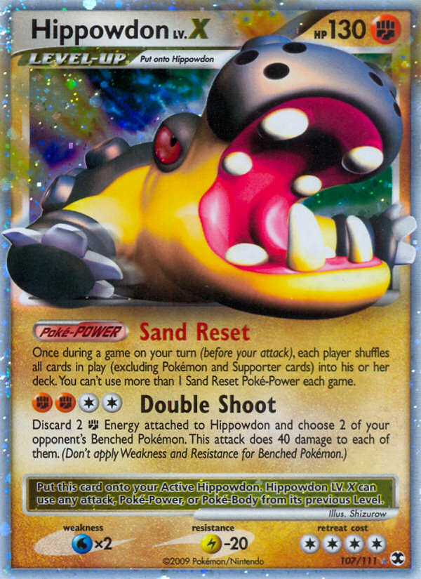 Hippowdon LV.X (107/111) [Platinum: Rising Rivals] - Card Brawlers | Quebec | Canada | Yu-Gi-Oh!