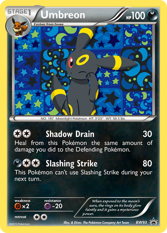 Umbreon (BW93) [Black & White: Black Star Promos] - Card Brawlers | Quebec | Canada | Yu-Gi-Oh!