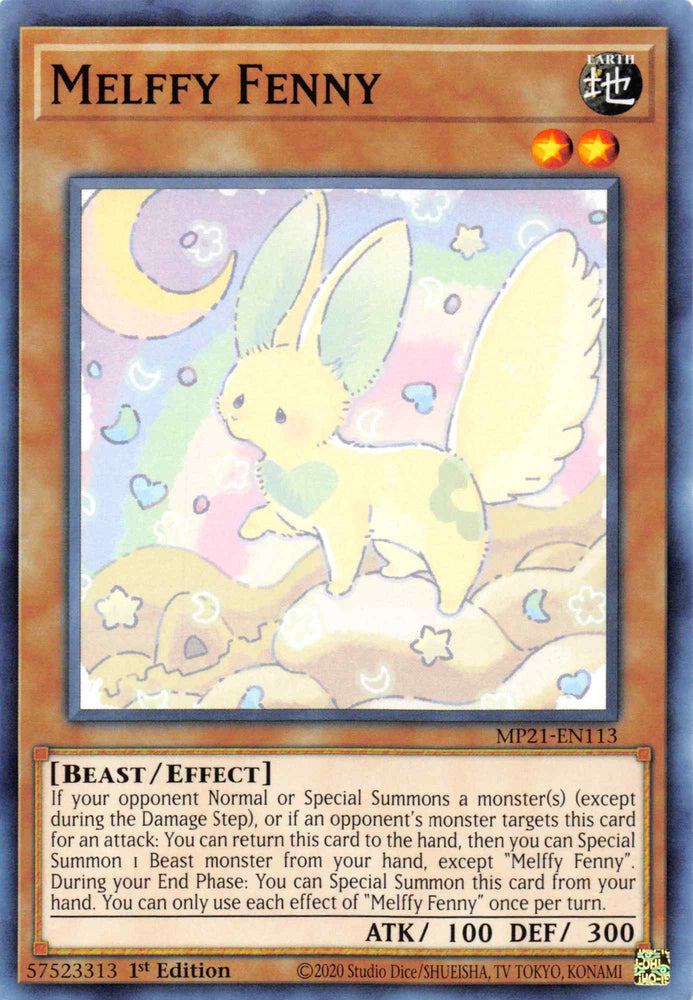 Melffy Fenny [MP21-EN113] Common - Card Brawlers | Quebec | Canada | Yu-Gi-Oh!