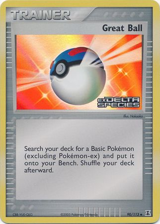 Great Ball (90/113) (Stamped) [EX: Delta Species] - Card Brawlers | Quebec | Canada | Yu-Gi-Oh!