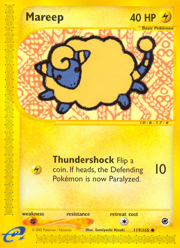 Mareep (119/165) [Expedition: Base Set] - Card Brawlers | Quebec | Canada | Yu-Gi-Oh!