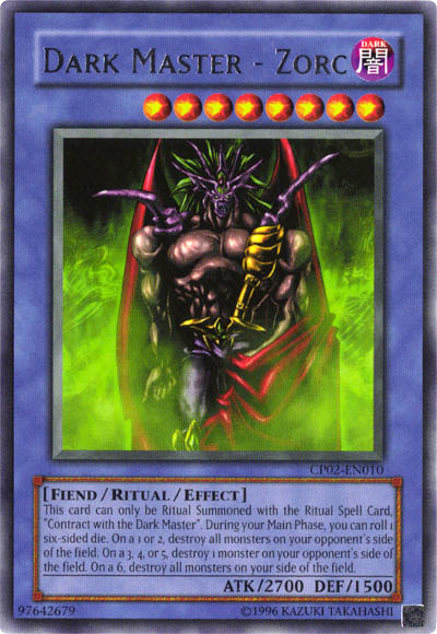 Dark Master - Zorc [CP02-EN010] Rare - Yu-Gi-Oh! - Card Brawlers | Quebec | Canada |