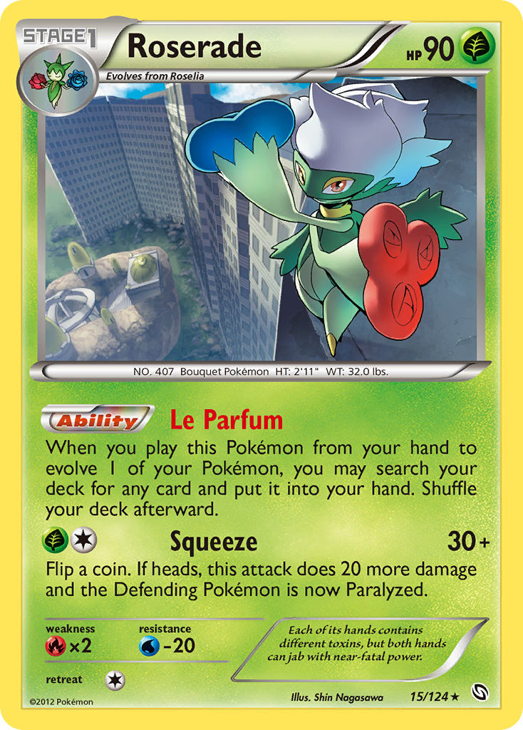 Roserade (15/124) [Black & White: Dragons Exalted] - Card Brawlers | Quebec | Canada | Yu-Gi-Oh!