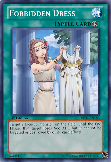 Forbidden Dress [BP02-EN168] Common - Card Brawlers | Quebec | Canada | Yu-Gi-Oh!