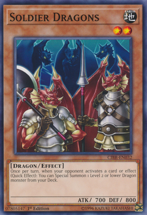 Soldier Dragons [CIBR-EN032] Common - Yu-Gi-Oh! - Card Brawlers | Quebec | Canada |