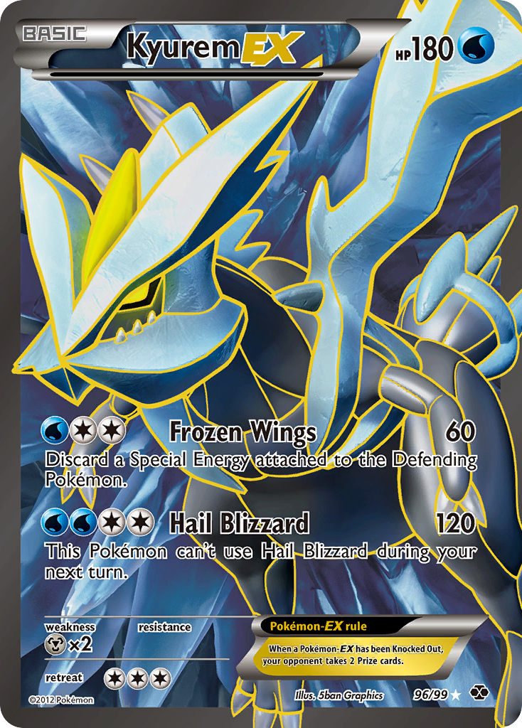 Kyurem EX (96/99) [Black & White: Next Destinies] - Card Brawlers | Quebec | Canada | Yu-Gi-Oh!
