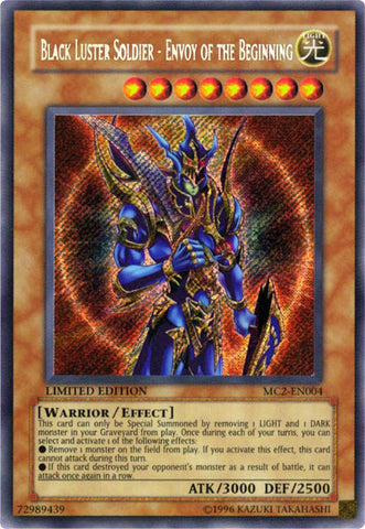 Black Luster Soldier - Envoy of the Beginning [MC2-EN004] Secret Rare - Card Brawlers | Quebec | Canada | Yu-Gi-Oh!