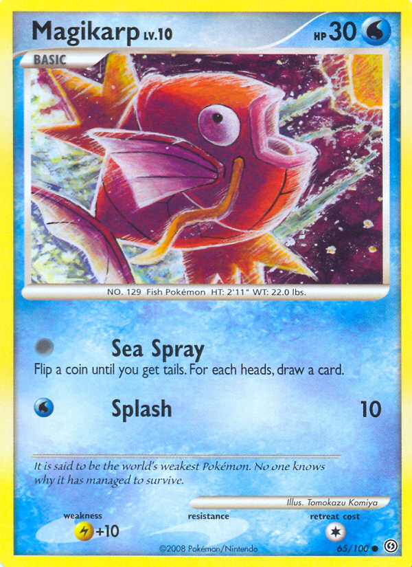 Magikarp (65/100) [Diamond & Pearl: Stormfront] - Card Brawlers | Quebec | Canada | Yu-Gi-Oh!