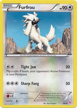 Furfrou (16/30) [XY: Trainer Kit - Sylveon] - Card Brawlers | Quebec | Canada | Yu-Gi-Oh!