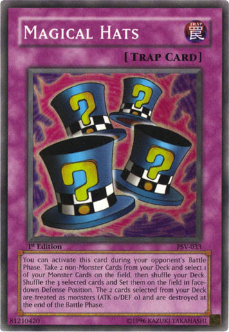 Magical Hats [PSV-033] Super Rare - Card Brawlers | Quebec | Canada | Yu-Gi-Oh!