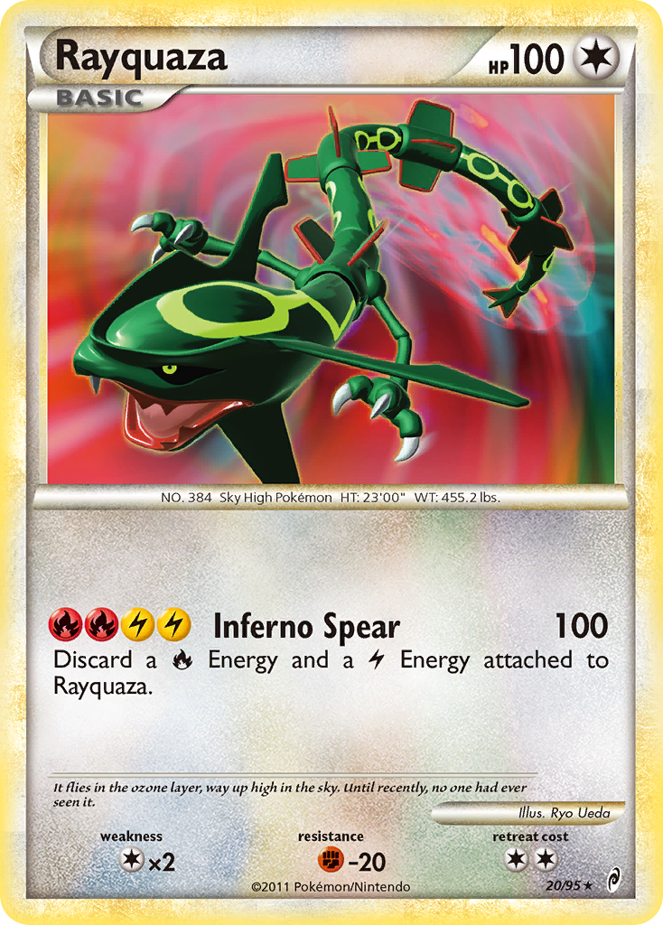 Rayquaza (20/95) [HeartGold & SoulSilver: Call of Legends] - Card Brawlers | Quebec | Canada | Yu-Gi-Oh!