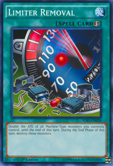 Limiter Removal [SDKS-EN028] Common - Yu-Gi-Oh! - Card Brawlers | Quebec | Canada |