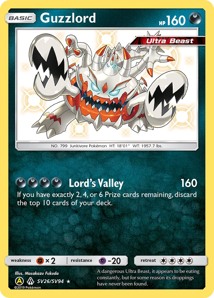 Guzzlord (SV26/SV94) [Sun & Moon: Hidden Fates - Shiny Vault] - Card Brawlers | Quebec | Canada | Yu-Gi-Oh!