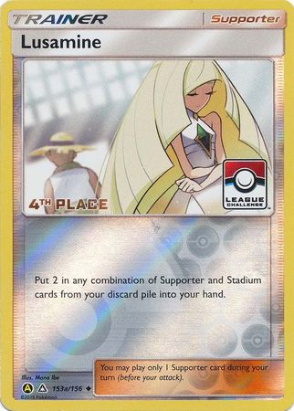 Lusamine (153a/156) (League Challenge Alt Art 4th Place) [Sun & Moon: Ultra Prism] - Card Brawlers | Quebec | Canada | Yu-Gi-Oh!