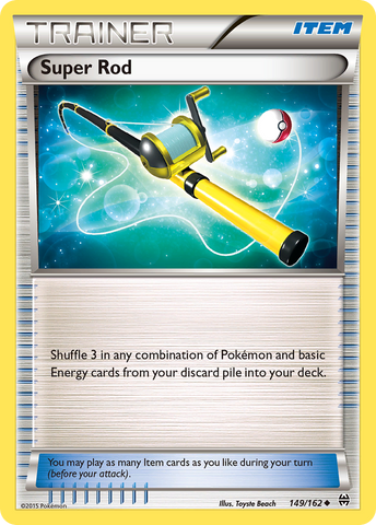 Super Rod (149/162) [XY: BREAKthrough] - Card Brawlers | Quebec | Canada | Yu-Gi-Oh!