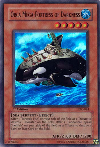 Orca Mega-Fortress of Darkness [IOC-084] Super Rare - Card Brawlers | Quebec | Canada | Yu-Gi-Oh!