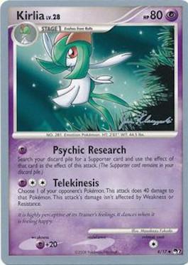 Kirlia LV.28 (8/17) (Psychic Lock - Jason Klaczynski) [World Championships 2008] - Card Brawlers | Quebec | Canada | Yu-Gi-Oh!