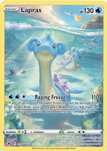 Lapras (GG05/GG70) [Sword & Shield: Crown Zenith] - Card Brawlers | Quebec | Canada | Yu-Gi-Oh!