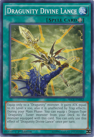 Dragunity Divine Lance [SECE-EN062] Common - Yu-Gi-Oh! - Card Brawlers | Quebec | Canada |