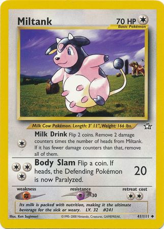 Miltank (41/111) [Neo Genesis Unlimited] - Card Brawlers | Quebec | Canada | Yu-Gi-Oh!